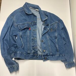 Vintage Bugle Boy Light Blue Denim Jacket